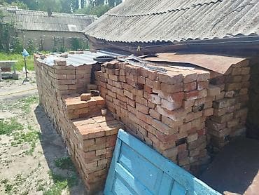 продам б у шифер: Полнотелый, таблетка, Жженый кирпич, Одинарный, 250×120×65 — 1