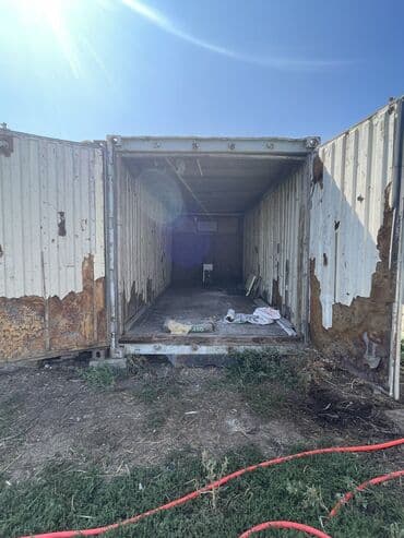 контейнеры город ош: Металлический контейнер/рефрижераторный кузов без холодильного — 9