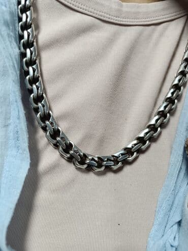 свадебные платья в бишкеке фото и цены: Массивная цепочка в византийском плетении,, ручная работа,выполненная — 1