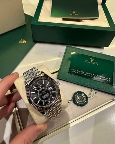 часы новые почти: Rolex. Часы класса ААА. • Ремешок - нержавеющая сталь 316L. • Стекло - — 1
