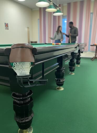 студийные микрофоны: Новые бильярданые столы от фабрики SBY 12 футов, графит. В комплекте — 1