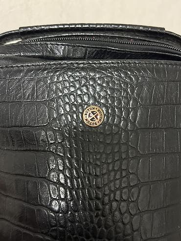 Башка аксессуарлар: Классикалык сумка, Butun, Материалы: Эко булгаары, Сыдырмалуу, Эркектердики — 4