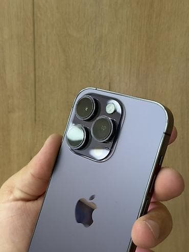 iphone 14 pro: IPhone 14 Pro, Б/у, 256 ГБ, Deep Purple, Кабель, В рассрочку, 81 % — 7