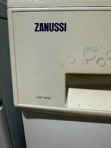 cs max: Стиральная машина Zanussi ZWF185W (фронтальная загрузка) - Тип — 2