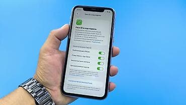 IPhone 11, Б/у, Blue Titanium, Защитное стекло, Чехол, 75 % — 10