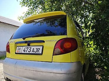 уаз 2107: Daewoo Matiz: 2007 г., 0.8 л, Механика, Бензин, Хэтчбэк — 10
