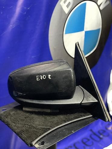 e70: Боковое правое Зеркало BMW Б/у, Оригинал — 1