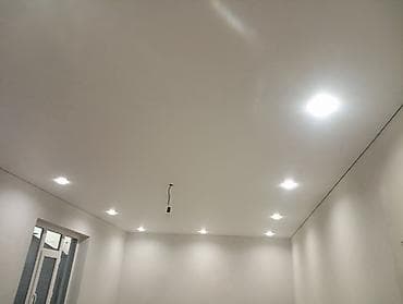электрик люстра: Натяжной потолок Матовое Монтаж — 5