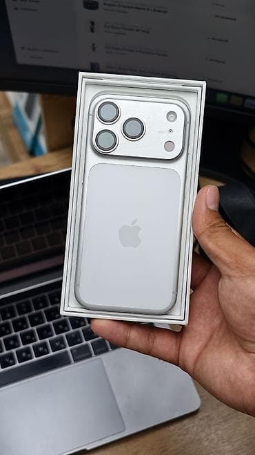 IPhone 17 Pro, Б/у, 512 ГБ, Серебристый, Коробка, 100 % at lalafo.kg IPhone 17 Pro, Б/у, 512 ГБ, Серебристый, Коробка, 100 %