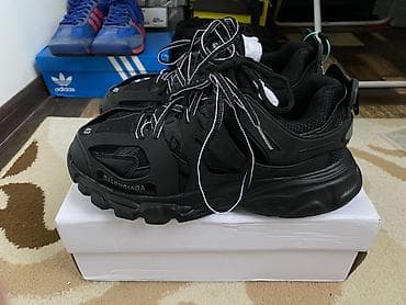 удобна летняя обувь: Мужские кроссовки, 43, Balenciaga, Новый, цвет - Черный, Самовывоз — 2