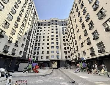 Квартиры: 2 комнаты, 62 м², Аламедин-1 мкр Элитка, 7 этаж, ПСО (под самоотделку) — 4