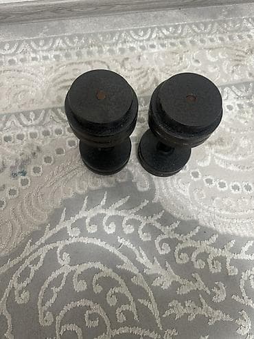 гантелей: Пара разборных гантелей из металла. Рукоятка из резины хорошое — 3