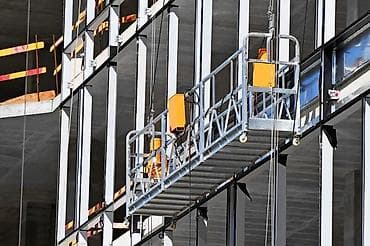 продаю строительные леса: Подвесная фасадная платформа (люлька) для высотных работ, строительный — 3