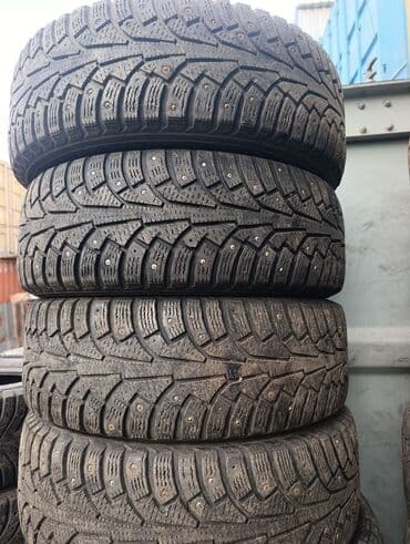 нарын шины: Шины 205 / 60 / R 16, Зима, Б/у, Комплект, Легковые, Nokian — 1