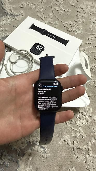 15 pro ma: Apple Watch 10 - Модель: Apple Watch Series 10 - Цвет корпуса: темный — 2