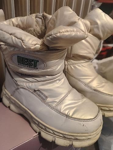 сапоги керзовые: Детские кроссовки, 2 пары 1) Светло‑розовые/бежевые - Верх — 4