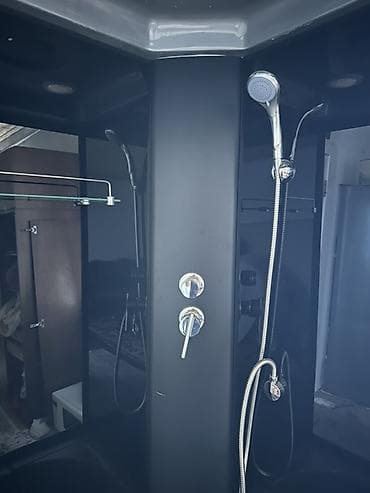 душевой уголок: Душевая кабина Полукруглая, Покрытие: Тонированное — 5