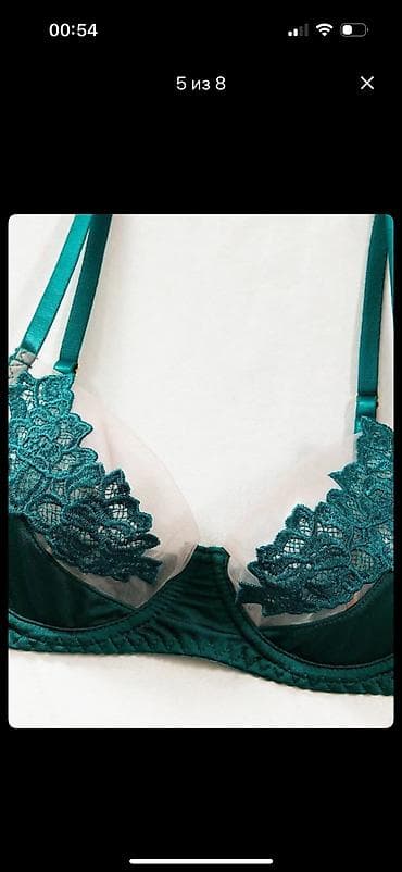 насадки для член: Комплект, Бюстгальтер, Сатин, С кружевом — 3