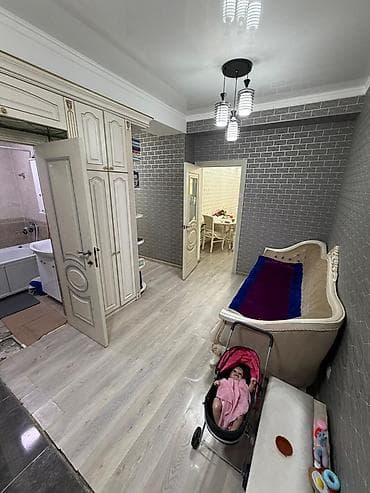 квартира берилет ош: 2 бөлмө, 71 м², 5 кабат — 7