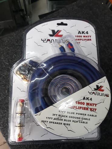 Автоэлектроника: Силовые провода для подключения усилителей линейные звуковые кабеля — 4