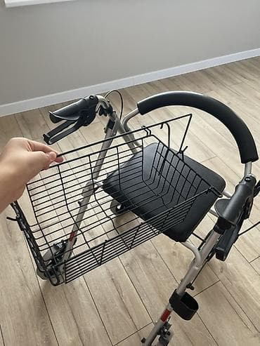 Мед. товарлар: Роллатор из Германии🇩🇪 - 4 колеса с литой резиной для плавного хода в — 1