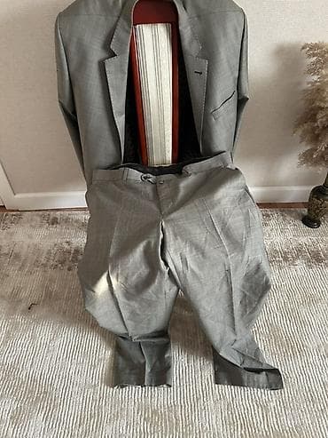 Пальто: Мужской классический костюм reGA - Комплект: пиджак + брюки - Цвет — 2