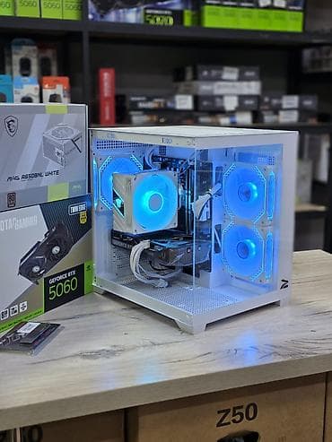 Компьютер, ядер - 10, ОЗУ 16 ГБ, Для работы, учебы, Новый, Intel Core i5, NVIDIA GeForce RTX 5060, SSD