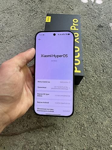 infinix note 60: Poco X8 Pro, Новый, 256 ГБ, цвет - Черный, 2 SIM — 3