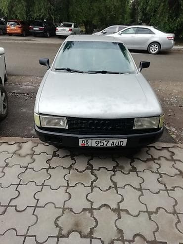 Audi 80: 1987 г., 1.8 л, Кол менен иштөөчү — 1