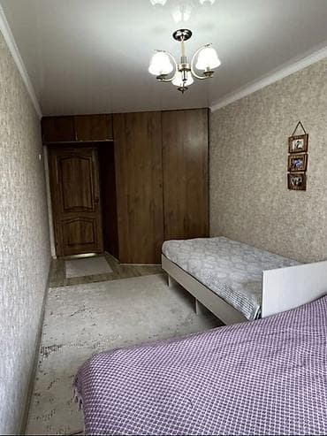 Батирлер: 3 бөлмө, 58 м², 6-мкр 104-серия, 4 кабат, Евро оңдоо — 8