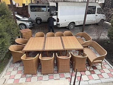 Бакча үстөлү Ротанг