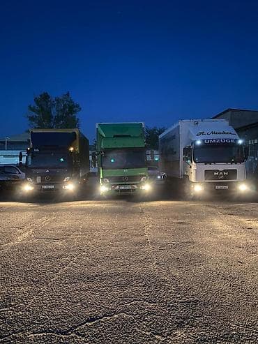 хсмг погрузчик: Грузоперевозки на тентах и фургонах (Mercedes Atego, MAN) - Автопарк — 1