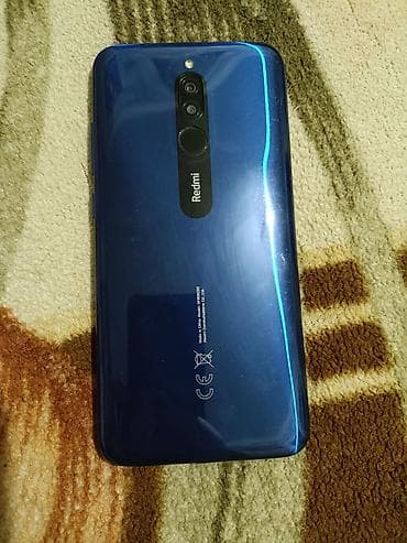 Техника и электроника: Смартфон Redmi 8(синего цвета) - Экран: безрамочный с каплевидным — 1