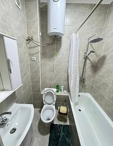 1: 1 комната, 40 м², Аламедин-1 мкр Элитка, 9 этаж, Свежий ремонт — 3
