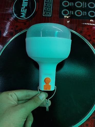 Лампочкалар: Переносной светодиодный фонарь-лампа с крюком для подвеса. - Тип: LED — 1