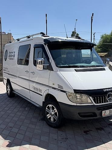 Транспорт: Mercedes-Benz Спринтер: 2002 г., 2.2 л, Механика, Дизель, Бус — 1