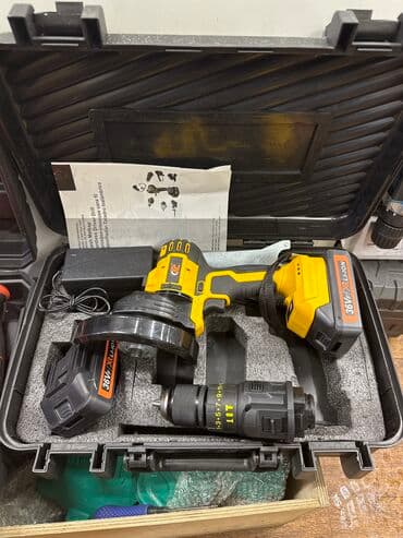 2 в1 Болгарка и шуруповерт Семные насадки очень удобно 2 at lalafo.kg 2 в1 Болгарка и шуруповерт Семные насадки очень удобно 2