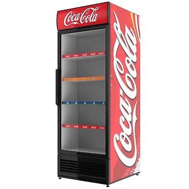 б у мешки: Холодильная витрина (напольный шкаф) с брендированием Coca‑Cola — 1
