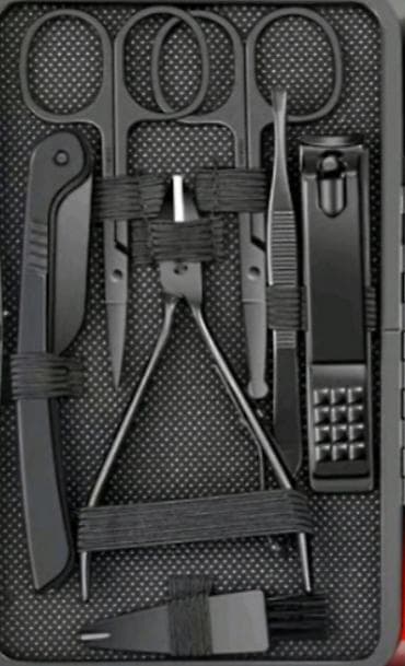 Оборудование для салонов красоты: Профессиональный маникюрно‑педикюрный набор в футляре - Полный — 3