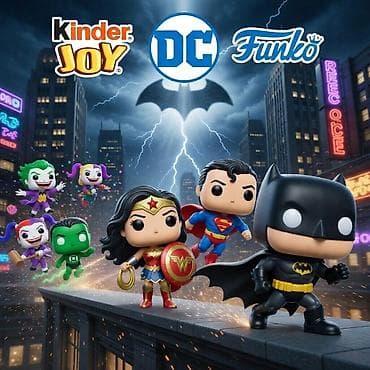 Набор лимитированной коллекционных мини‑фигурок Funko DC Comics +