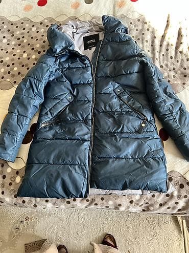 пуховик с норкой: Женское стёганое куртка -пуховик MIEGOFCE - Модель: удлинённый — 4