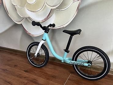 все для велосипеда: Беговел для детей Практически новый - Легкая алюминиевая рама с низкой — 1