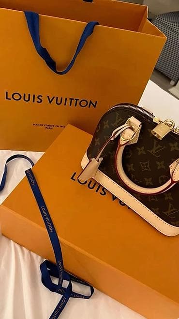 Аксессуарлар: Сумка Louis Vuitton Alma BB Monogram - Иконическая форма Alma BB из — 2