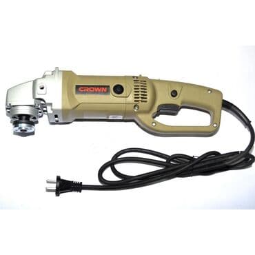 электро балгарка: Crown болгарка 180 мм Мощность: 1300 Вт Число оборотов:8500 об/мин — 1