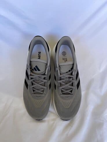 nike react: Кроссовки Adidas Supernova (серые с черными полосками) - Назначение — 4