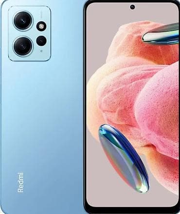 Redmi, Redmi 12, Б/у, 128 ГБ, цвет - Голубой, 2 SIM