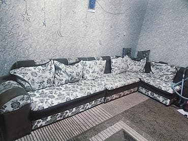 Диваны: Угловой диван, C подушками — 2