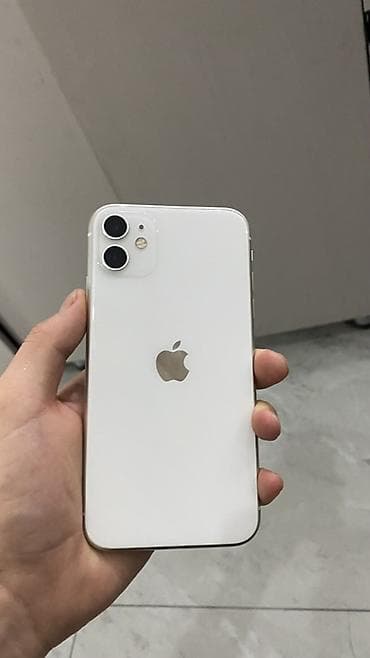 iphone 11pri: IPhone 11, Б/у, 128 ГБ, Белый, 76 % — 1