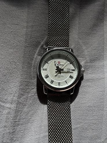 breitling часы мужские цена: Классические часы часы, NaviForce, Серебро, Мужские, Б/у — 2
