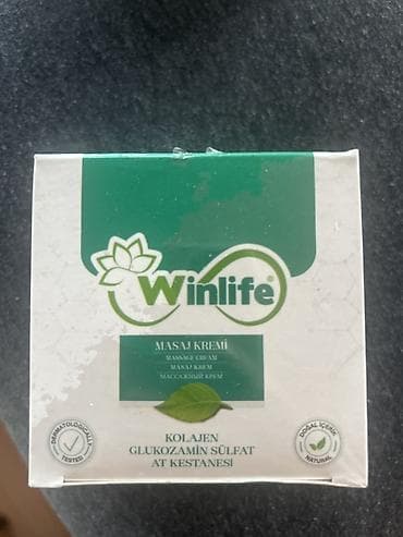 массажный тапочки: Winlife Масажный крем Описание: - Крем для массажа с натуральными — 1
